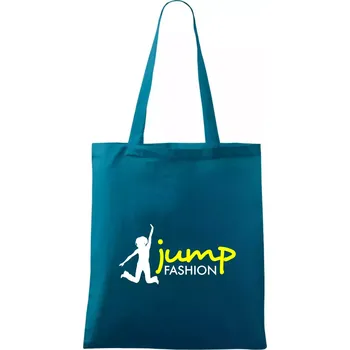 Jump fashion - Taška bavlněná - 42 x 38 cm ( Petrolejová )