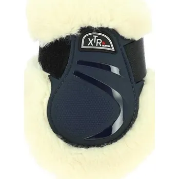 Vybavení pro koně Strouhačky NORTON XTR s beránkem modré FULL