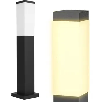 Venkovní osvětlení Osvětlovací sloupek obdélníkový Smartled E27 65 cm černý