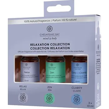 Vůně do bytu Sada aroma olejů Chesapeake Bay Candle, Rellaxation Collection
