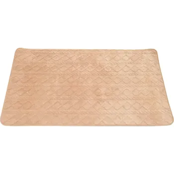 Koberec 80x150 vzor cop světle hnědý