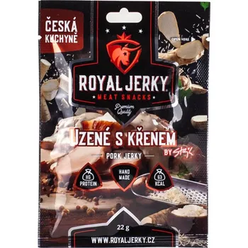 Sušené maso Royal Jerky Uzené s křenem