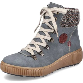 Dámská obuv Dámská kotníková obuv RIEKER Z6648-14 modrá W5 37