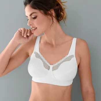 Podprsenka Bestform Podprsenka Cotton Confort, bez kostic bílá 100F