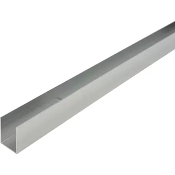 Fixační (stěnový) profil pro CK106xxS, chrom ALU, 200 cm