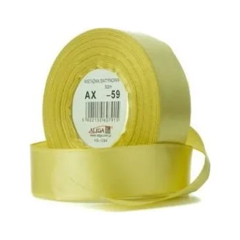 Stuha Atlasová stuha 06 mm tmavě krémová - 59