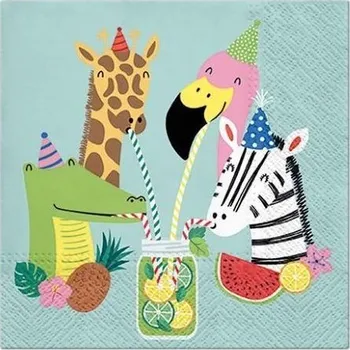 Papírový kapesník Ubrousky PAW Dekor L (20ks) [T]