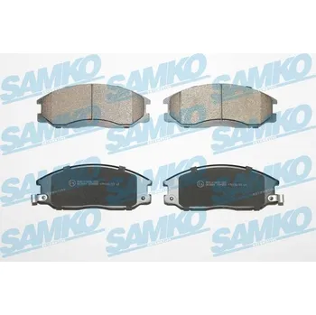Brzdová destička Sada brzdových destiček, kotoučová brzda SAMKO 5SP858