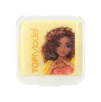 Modelovací hmota Plastelína s flitry Top Model Neyla, yellow