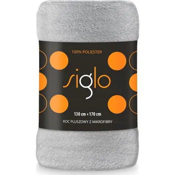 deka Deka Siglo z mikrovlákna 130 cm x 170 cm šedá
