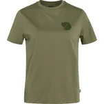 Dámské triko Fjällräven Fox Boxy Logo Tee - Green XS