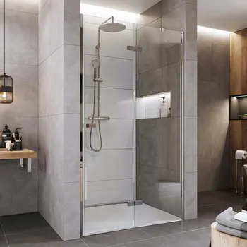 Sprchové dveře Mereo Sprchové dveře, Novea, pantové, 120x200 cm, chrom ALU, sklo Čiré, pravé provedení