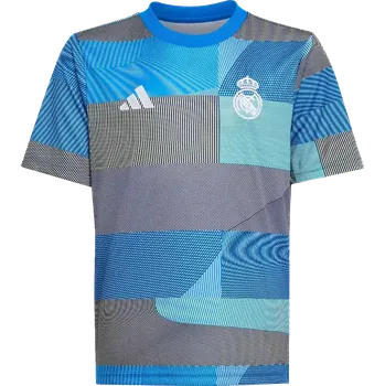 Dětská předzápasový dres Adidas Real Madrid 25/26 modrý