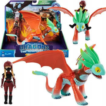 Figurka Jak vycvičit draka Alex Pírka pero Devět světů Nine realms dragon