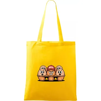 Nákupní taška Trumps Eggs - Taška bavlněná - 42 x 38 cm ( Žlutá )
