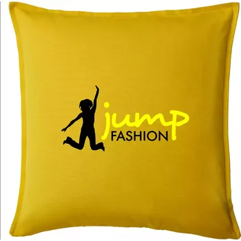 Polštář Jump fashion - Polštář 50x50 - 50x50 - Pouze potah ( Žlutá )