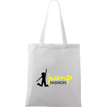 Jump fashion - Taška bavlněná - 42 x 38 cm ( Bílá )