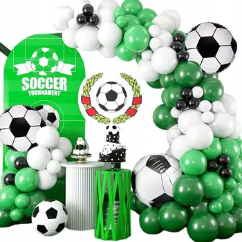 Obraz BALÓNKOVÁ GIRLANDA ZELENÁ MUNDIAL FOTBAL NAROZENINY 18 30 40 50 60 70 80