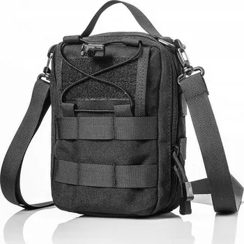 Ledvinka White Eagle Taktická ledvinka / pouzdro na opasek TACTICAL BAG černá