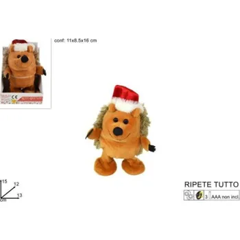 Vánoční dekorace PROHOME - Ježek vánoční mluvící