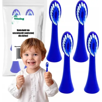 Elektrický zubní kartáček Hlavice Hlavičky Náplně do sonického zubního kartáčku pro děti Hlavice 4 ks