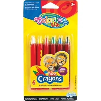 Speciální výtvarná barva Barvy na obličej Colorino 6ks [A]