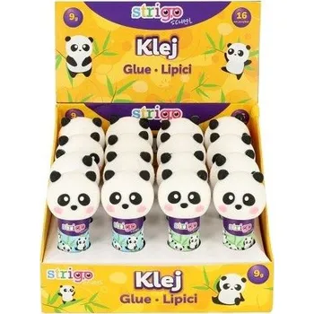 Kancelářské lepidlo Lepící tyčinka STRIGO 8g Panda