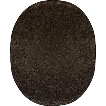 Koberec Kusový koberec Laguna LUX čokoláda ovál, 400x500 ovál, hnědá, ložnice, Vopi - 1 rok na vrácení + DOPRAVA ZDARMA k Vám i zpět
