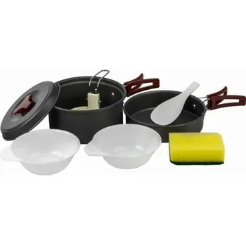 Kempingové nádobí Jídelní sada / Ešus pro 2 osoby MFH