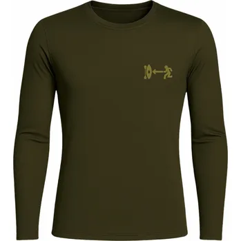 Rashguard Pánské lycrové triko Elements DERMIS, dlouhý rukáv - L