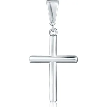 Přívěsek Zlatý přívěsek z bílého zlata křížek ZP0414XJ70-6900 (585/1000) 0,69g