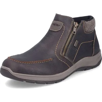 Pánská zimní obuv Pánská kotníková obuv RIEKER 03660-25 hnědá W5 46