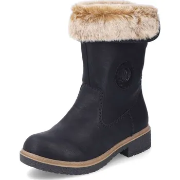 Dámská obuv Dámská kotníková obuv RIEKER Z5054-00 černá W5 37