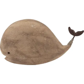 Bytová dekorace Clayre & Eef - Dekorativní figurka velryby 6H2434