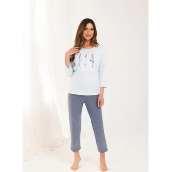 Pánské pyžamo Pyžamo Regina 703 3/4 S-XL Z25/26 dámské ecru L