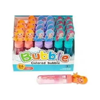 Hra na zahradu Pałeczka do baniek mydlanych syrenka 14cm (24szt)