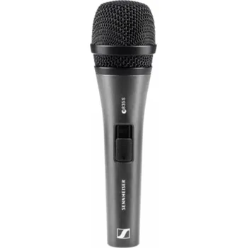 Mikrofon Sennheiser E 835-S - vokální, dynamický, kardioidní mikrofon s vypínačem
