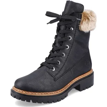 Dámské kozačky Dámská kotníková obuv RIEKER 72630-00 černá W5 39