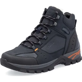 Pánská zimní obuv Pánská kotníková obuv RIEKER B6804-14 modrá W5 46