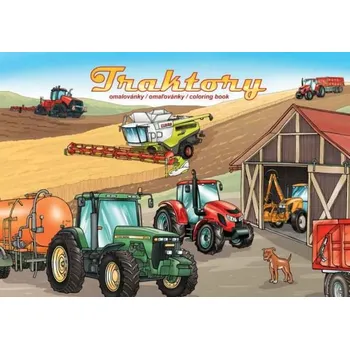 omalovánky MP omalovánky LUX Traktory