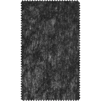 Vlizelín nažehlovací 30+12 g/m² šíře 100 cm Varianta: 2 černá, Balení: 1 m