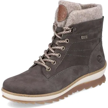 Dámské kozačky Rieker Dámská kotníková obuv REMONTE R8477-46 šedá W5 36