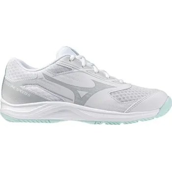 Dámská sálová obuv Dámská sálová obuv Mizuno CYCLONE SPEED 5 W 7.5 Bílá, Šedá, Světle zelená