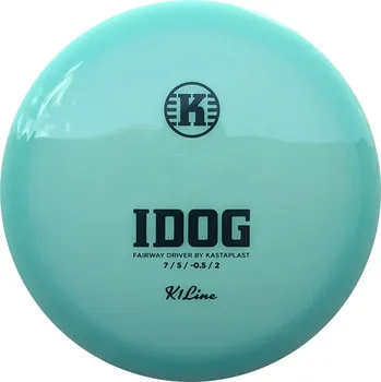 Kastaplast Idog K1 First Run (discgolf) (Speed: 7, Glide: 5, Turn: -0.5, Fade: 2)