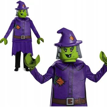Karnevalový kostým Kostým Čarodějnice Lego Disney vel. 110-122 Maškarní Kostým Karnevalový 4-6 let