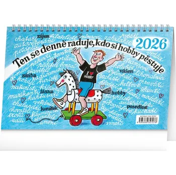 Kalendář Notique Kamila Skopová Naše hobby 2026