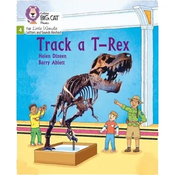 Anglický jazyk Track a T-Rex - Dineen, Helen