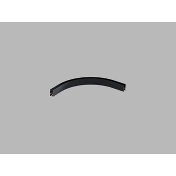 Bodové svítidlo Oblouková rohová lišta pro přisazený 48V lištový magnetický systém LED2 Varianta: Přisazená zaoblená lišta k 48V magnet. systému, R300 mm, černá, DALI
