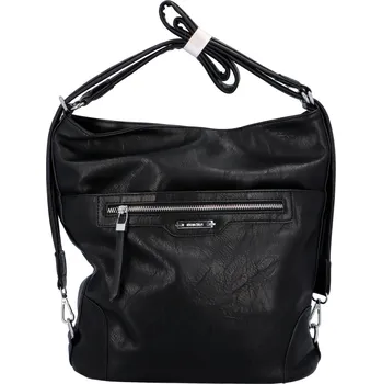Kabelka Dámská koženková kabelka/batoh Basilidee, černá
