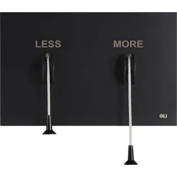 Splachovací tlačítko Splachovací tlačítko pro WC OLI černé